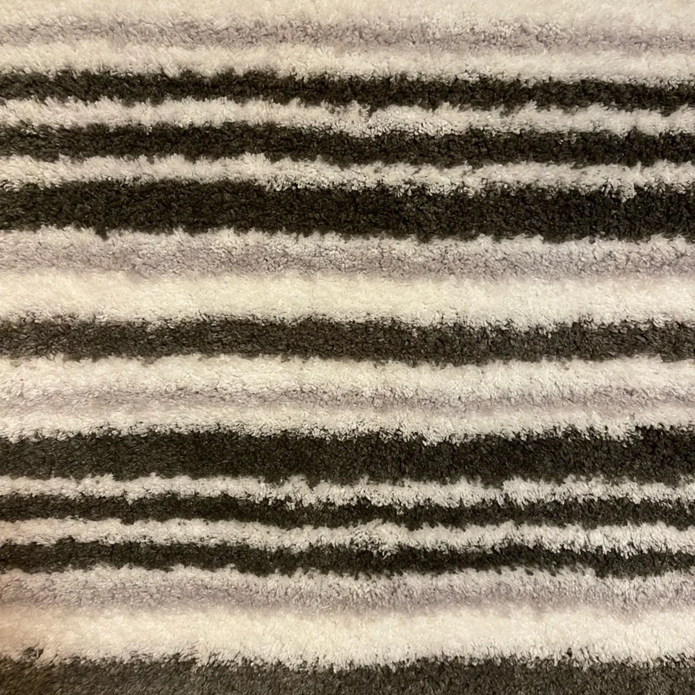 NWT - Charter Club Elite Striped Bath Rug